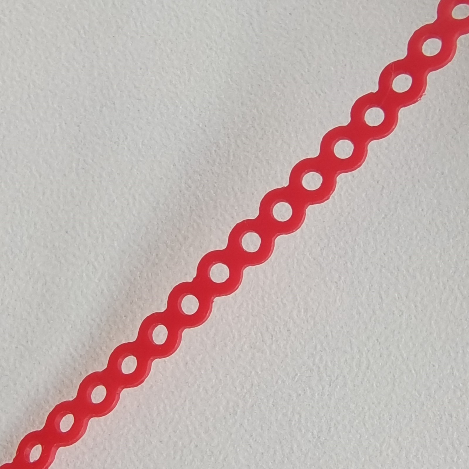 10Rolls Dental Orthodontic Elastolink Chain Long & Short & Continuous Red