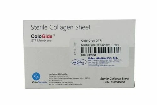 SIZES & PACKS AVAILBLE Dental COLO GIDE Sterile Collagen Sheet GTR Membrane FAFS