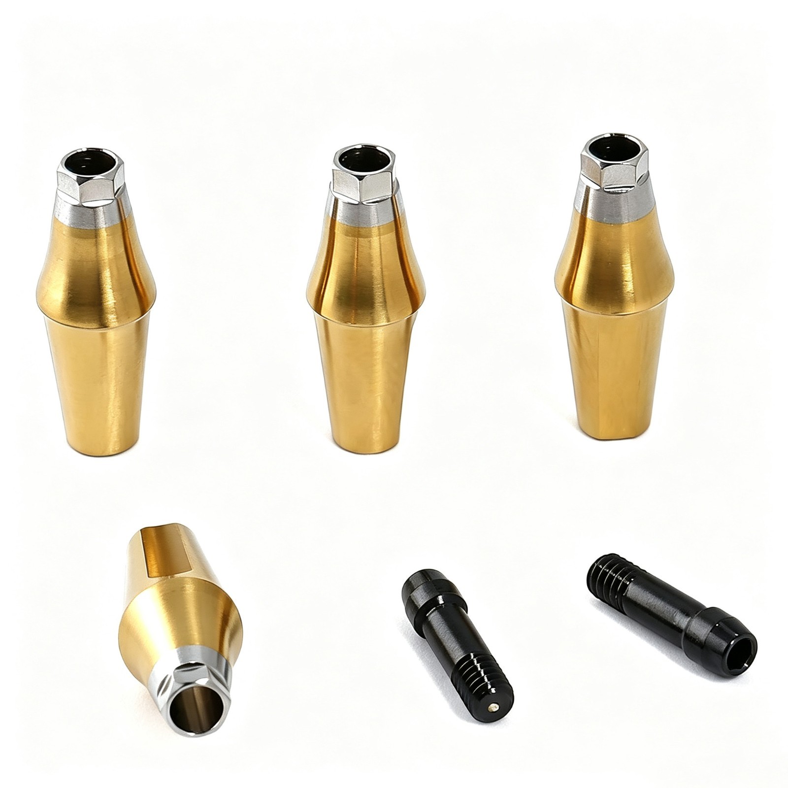US Titanium straight abutment ti cemented abutment compatible Osstem Hiossen TS