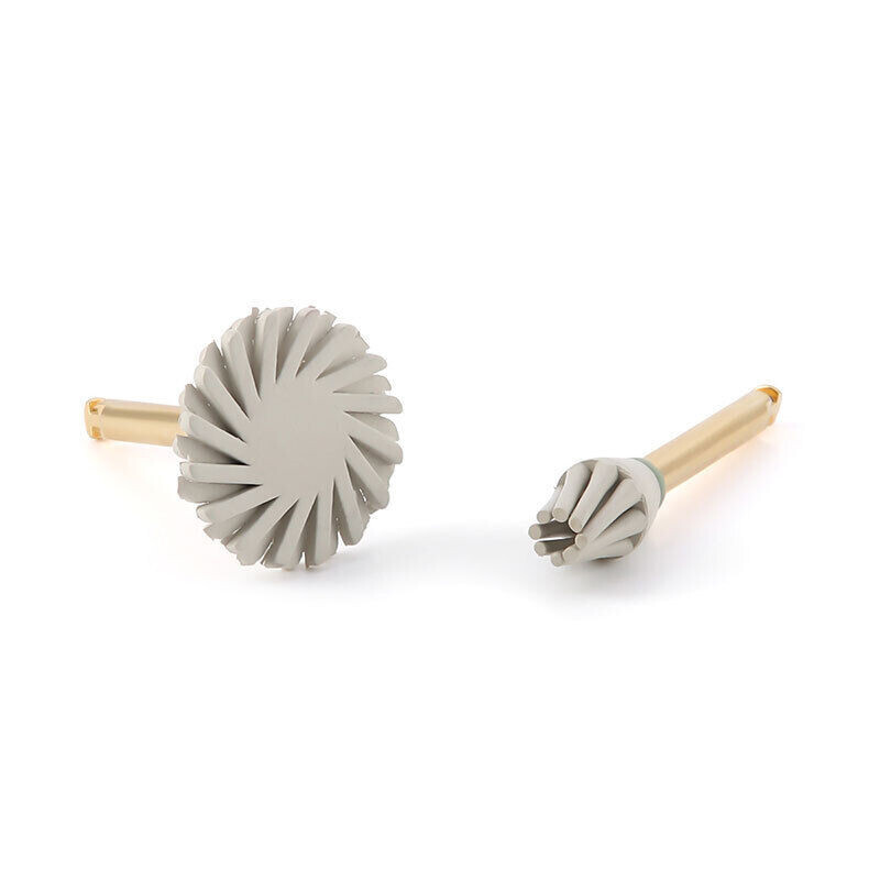 4 Pcs/Box Dental Composite Polishing Wheel Silicone Diamond 135°C Autoclavable