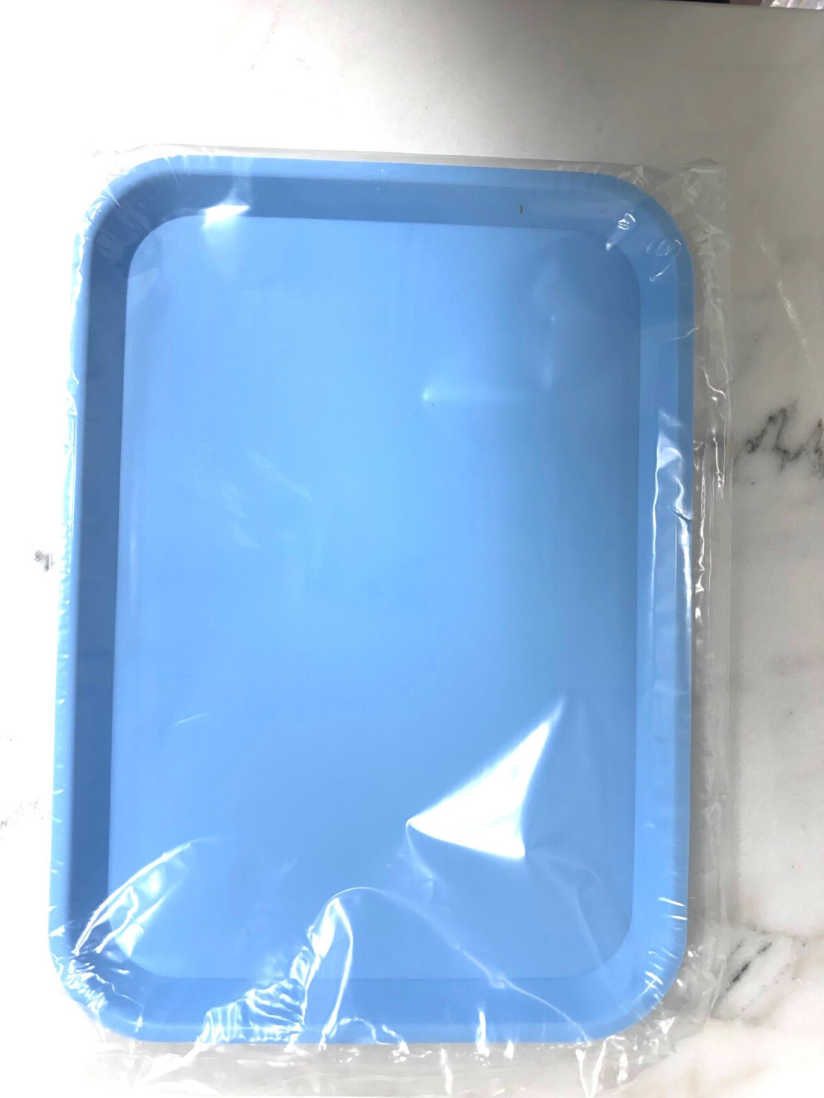 Dental Autoclave Plastic Instrument Set Up Flat Tray Size B Ritter, Size F Mini