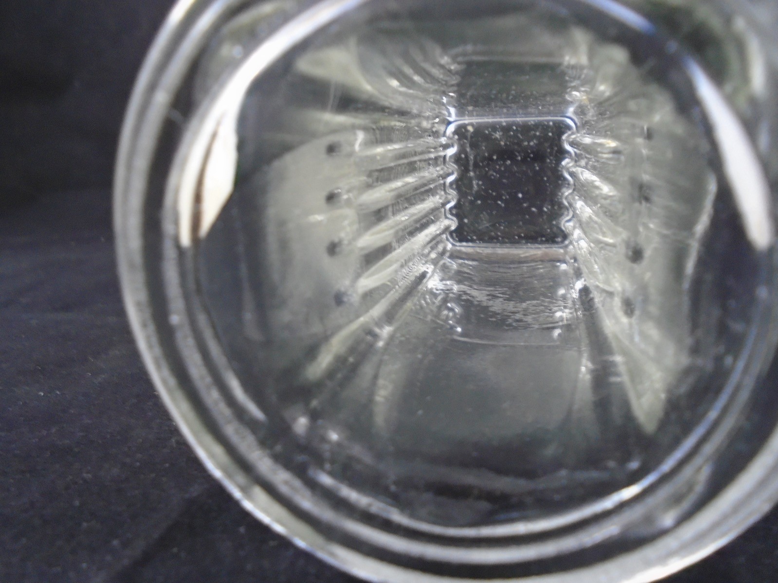Variety Glass Glass Coplin Staining Jar with Cover 10-Slide Circular Base