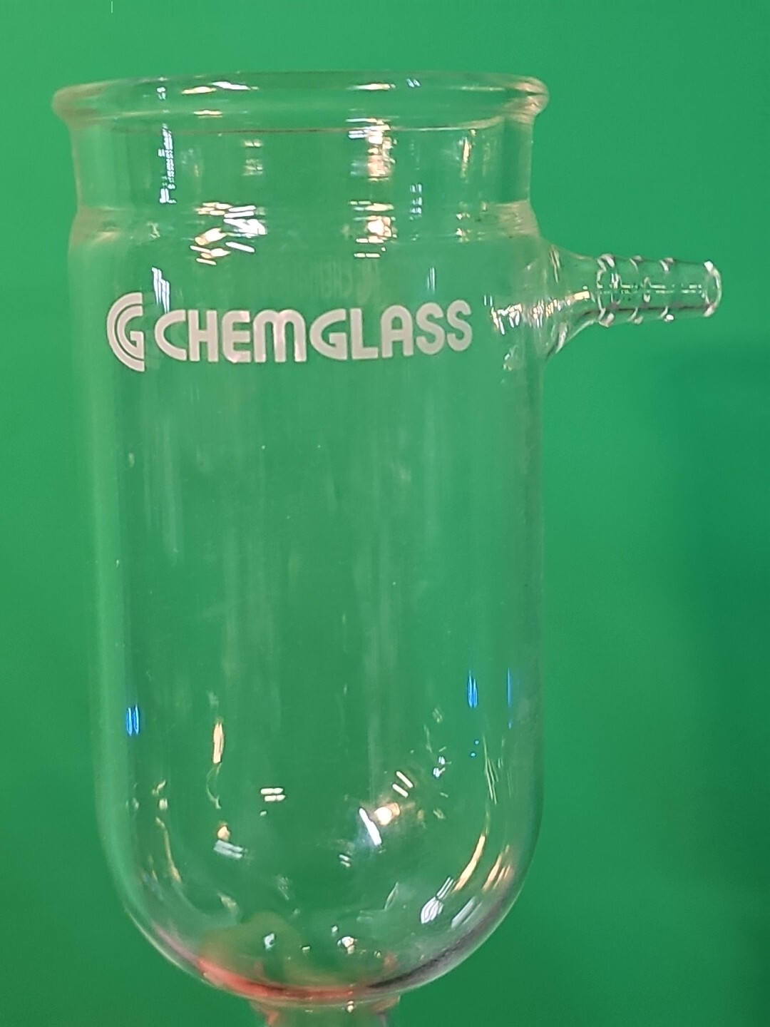 CG-1052 Adapter, Vacuum Filtration, #5 or 6 Top Pluro Stopper, 24/40 CG-1052-03