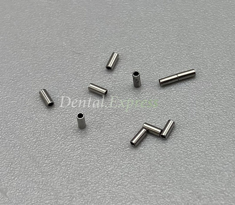 100 PCS Dental Orthodontic Crimpable Hook Stop Mini Stops Tube Bracket Stopper