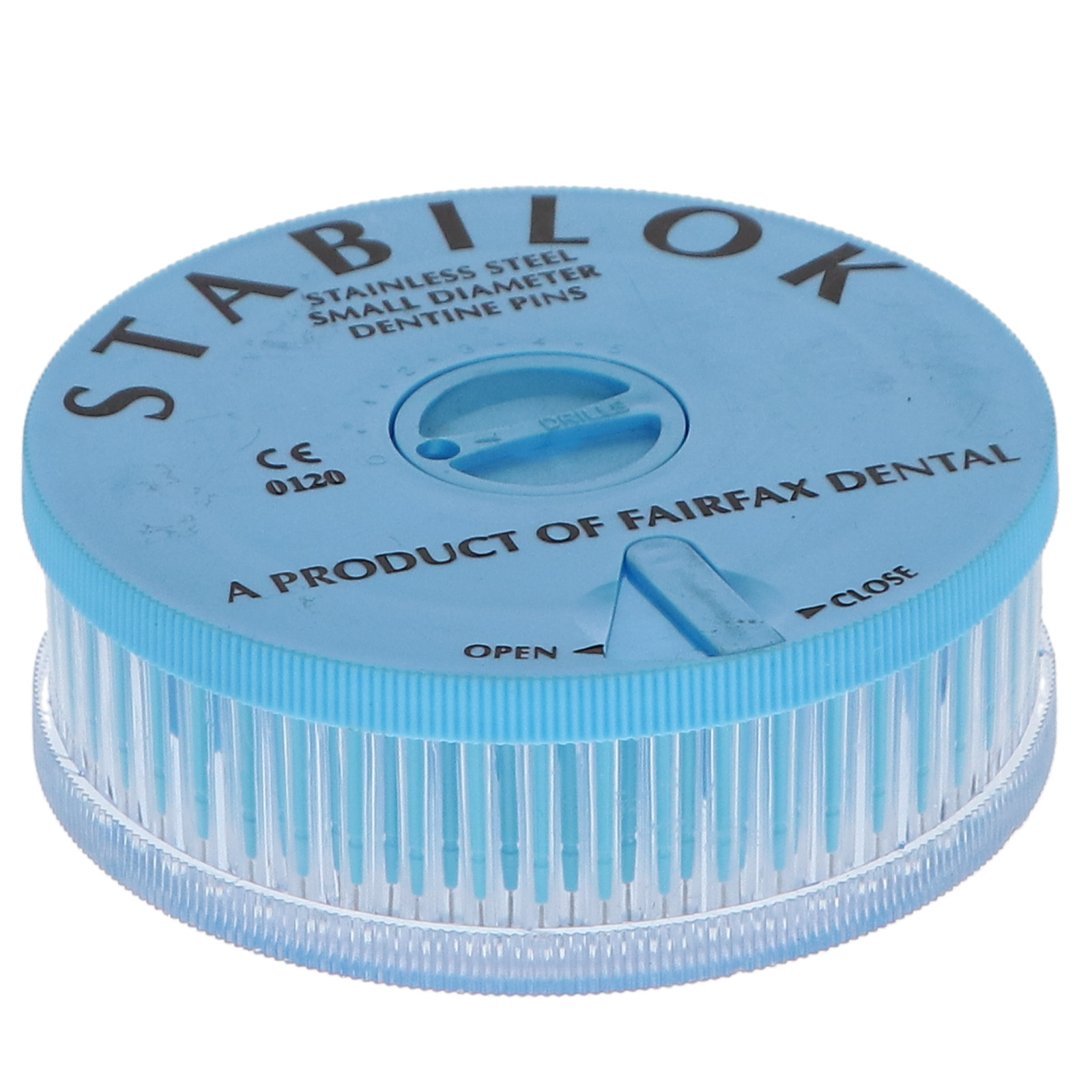 Fairfax Dental 60048 Stabilok Stainless Steel Pins .021″ Blue Economy Kit