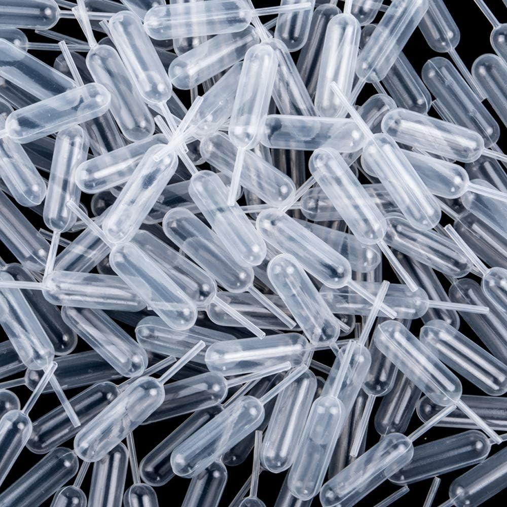 350 Heavy Duty Plastic Pipettes for Decorating Cupcakes, Chocolates and More