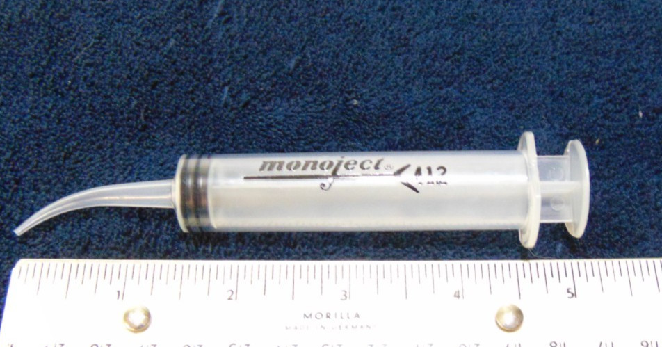 Monoject Curved 412 Tip Syringes 12 Cc , 1pcs – 1 Count select qty you want