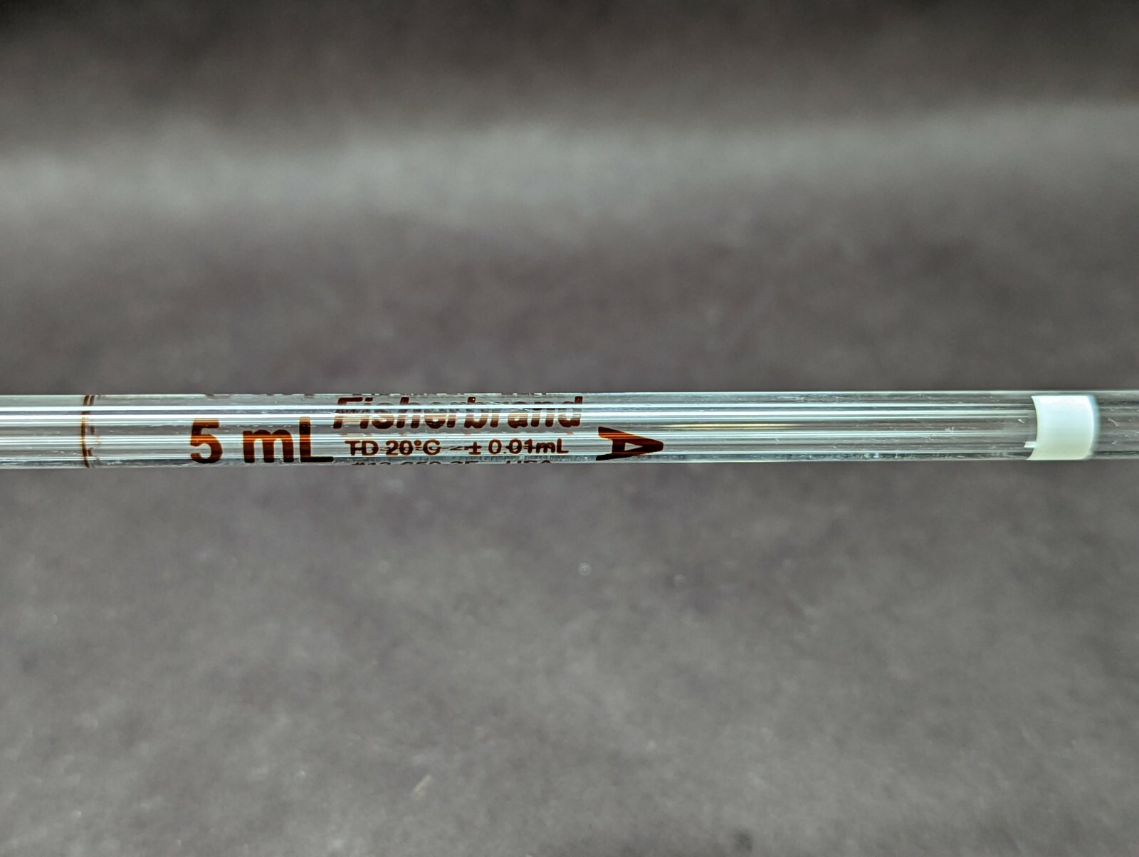 FISHERBRAND Glass Class A 0.5-40mL Bulb Volumetric Reusable Pipette Pipet 13-650