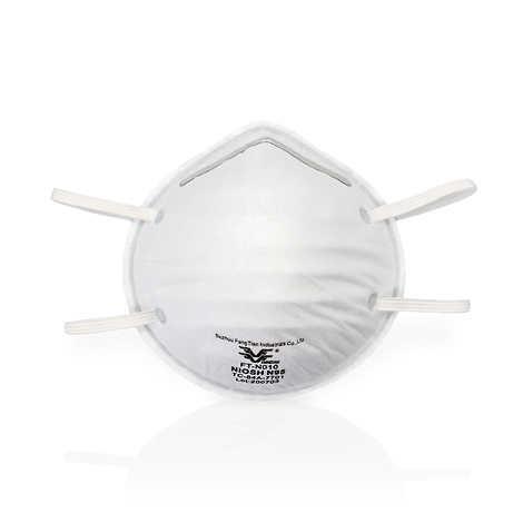 FLTR NIOSH N95 Particulate Respirators, Single Use, One Size, White, 19 ct