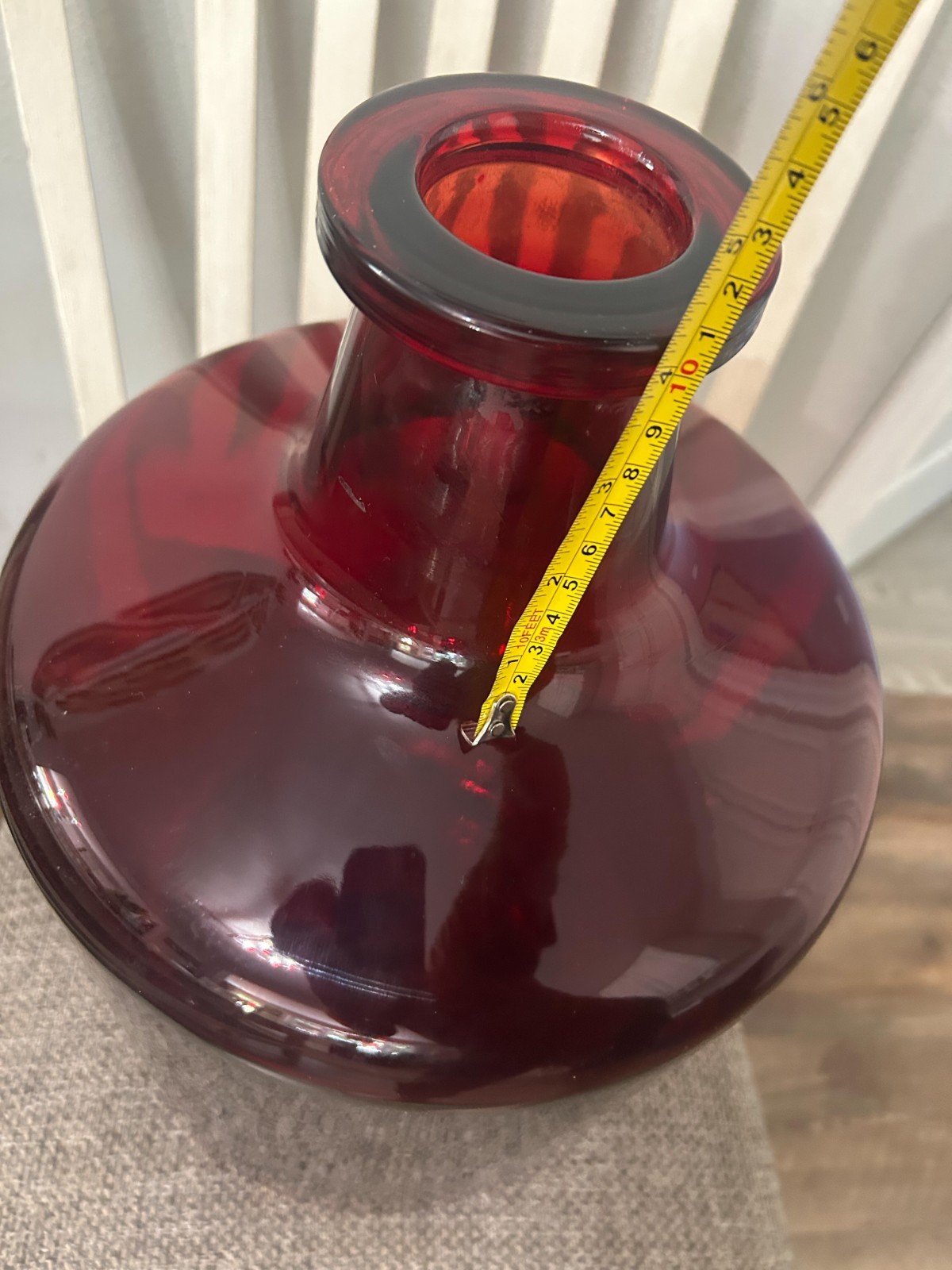 VTG. PYREX 5 GAL (19 Liter) APOTHECARY MIXING CARBOY GLASS JUG USA MADE 1595