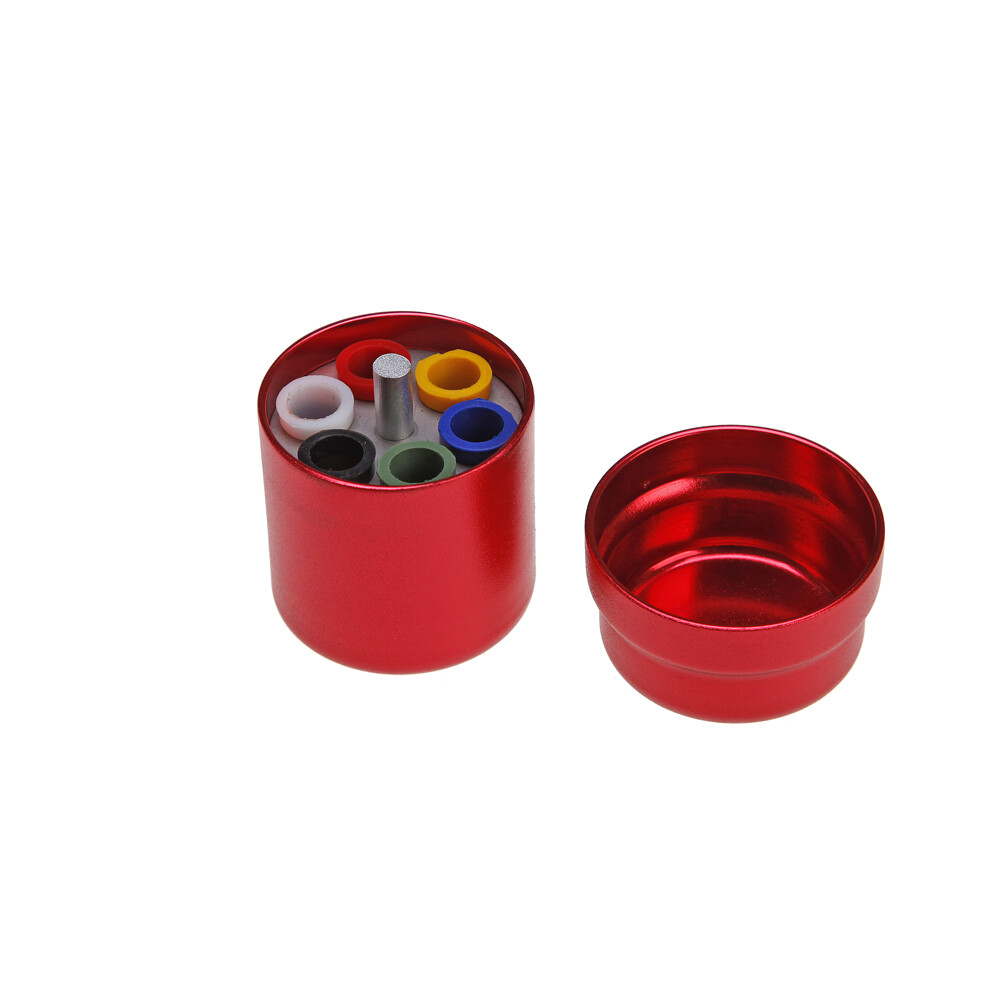 Dental Bur Holder Block with Cover Autoclave Disinfection Box 20/9/6 Holes ns