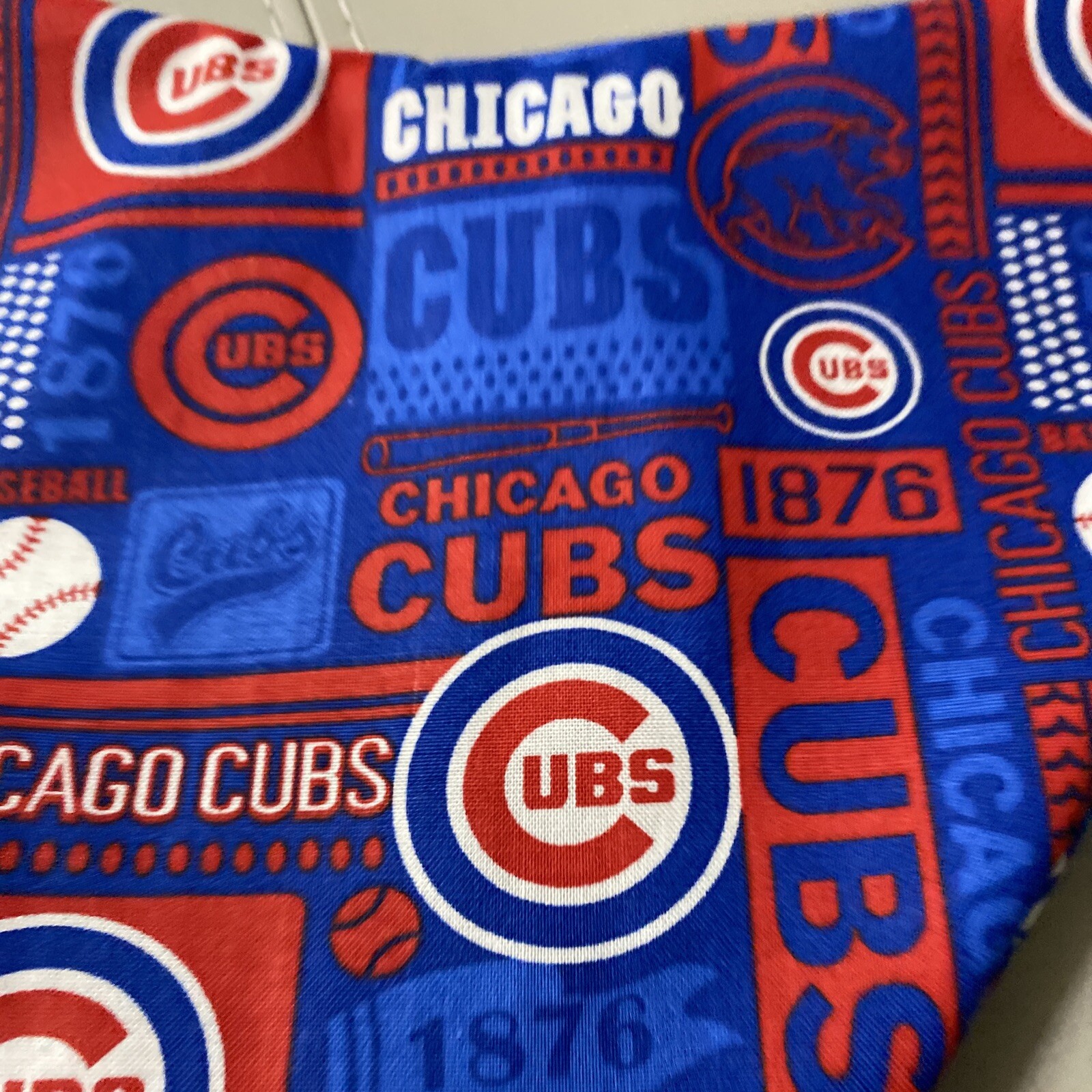 Chicago cubs Baseball X-ray Thyroid Shield Cover