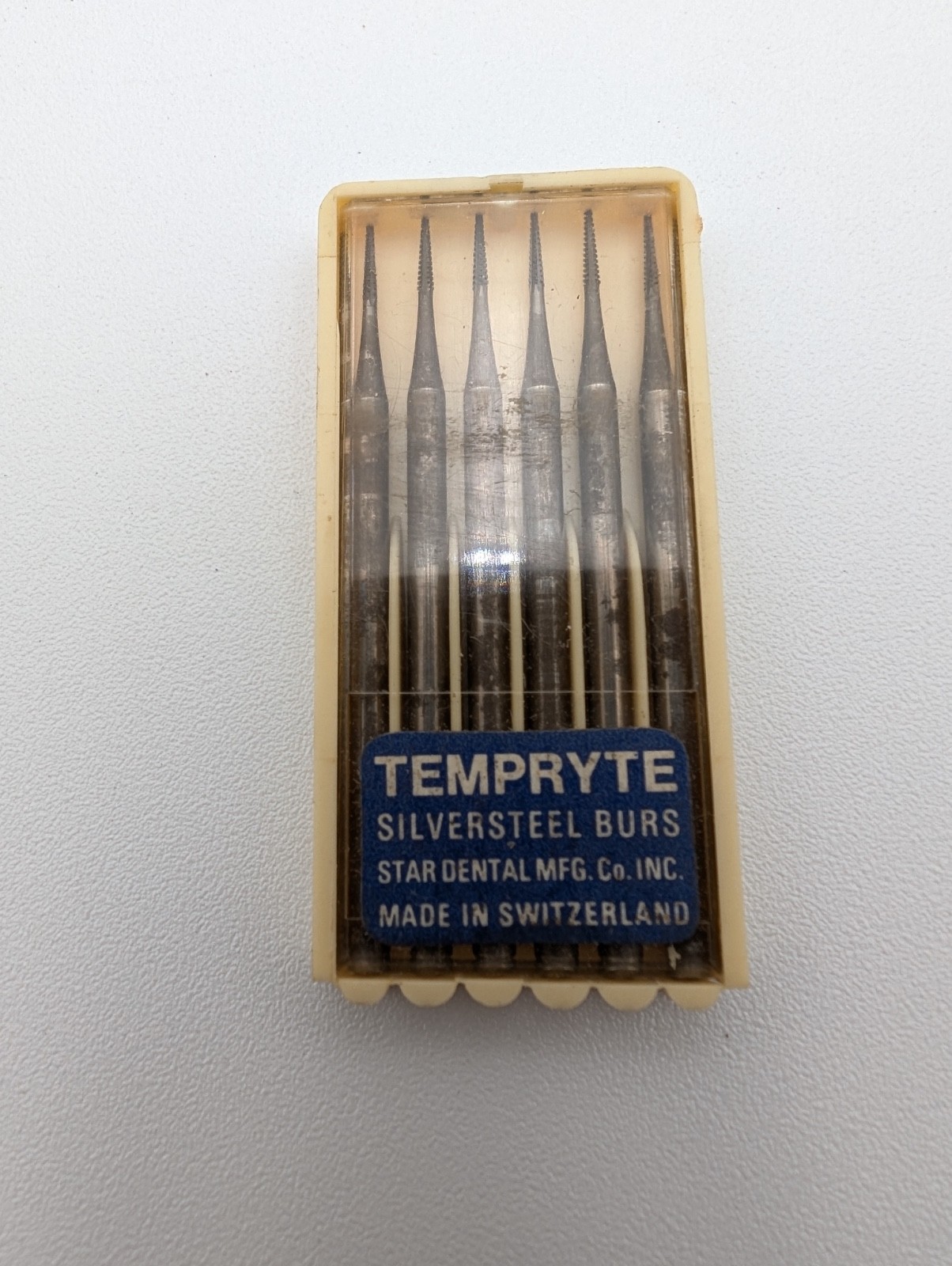 Lot Of Dental Dentist Burs Bits Germany Switzerland Carbide Tempryte Star Dental