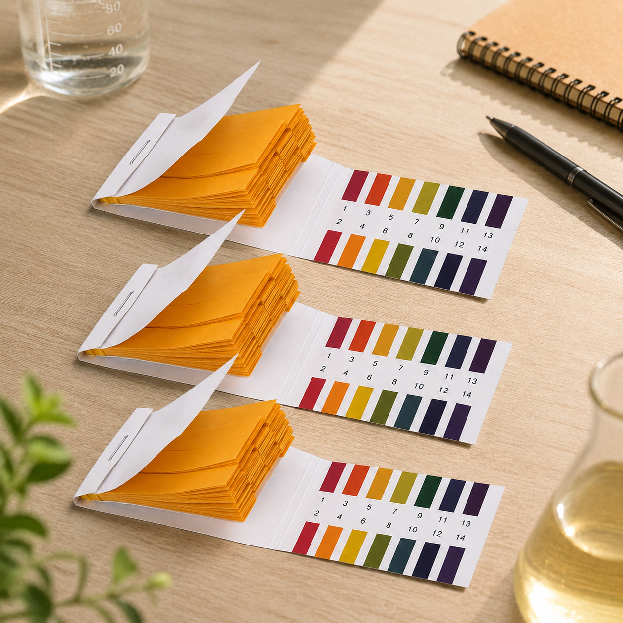 240 Strips Litmus pH Test Paper 1-14 Extensive Testing Case Saliva Urine 3 Pack