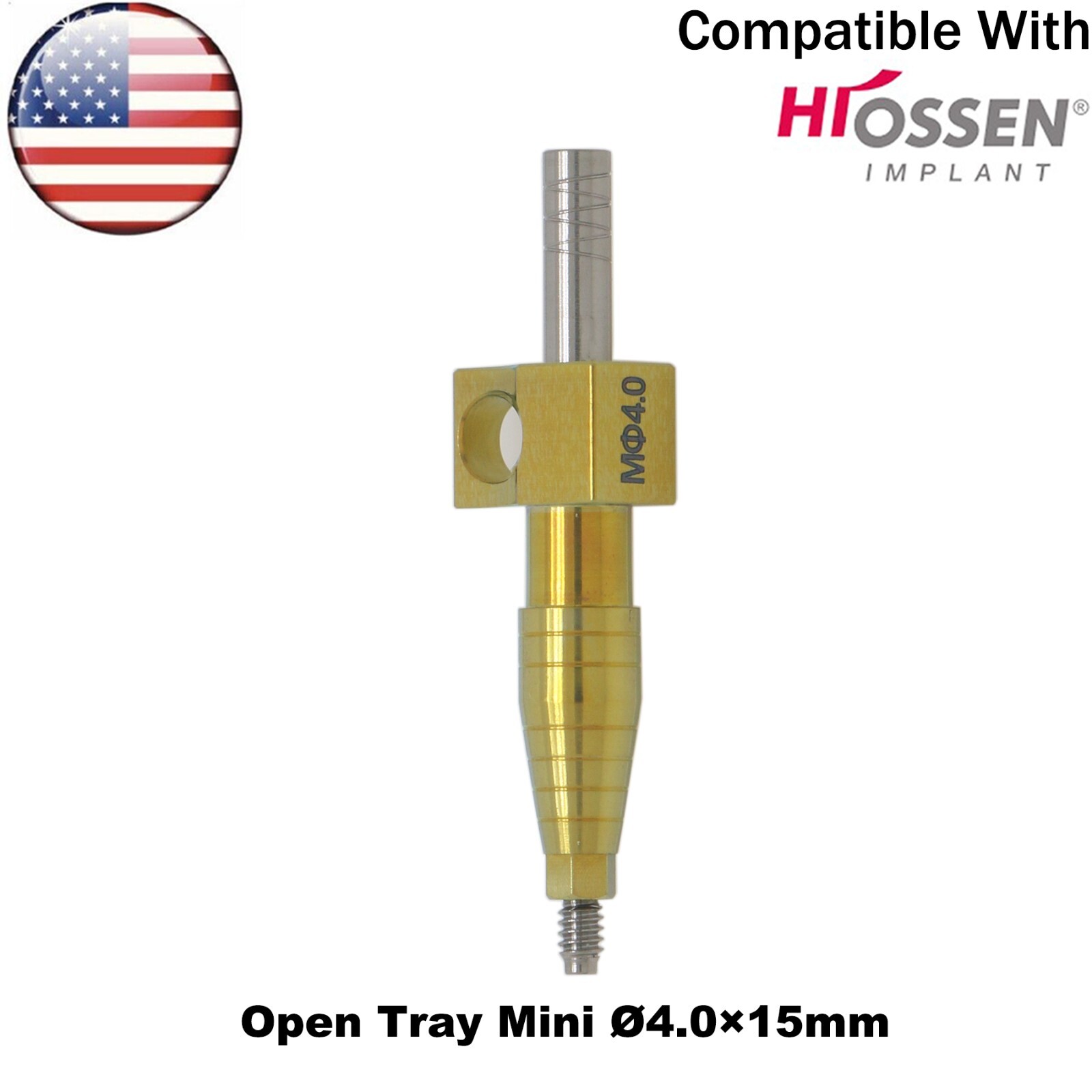 US Dental Transfer Impression Coping Open Tray M/R Fits Hiossen Osstem ET