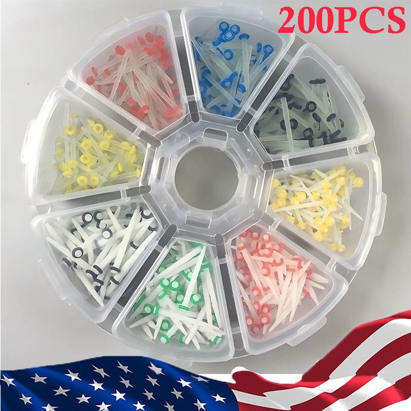 Dental Fiber Post Glass Quartz Teeth Restorative Root Canal Pins 1/1.2/1.4/1.6mm