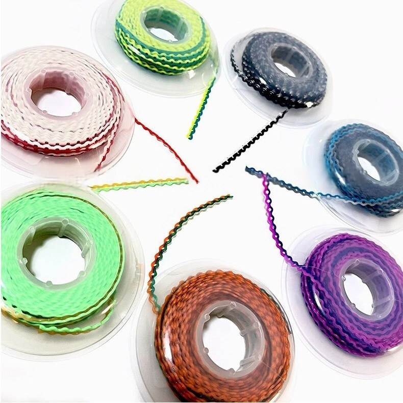 Dental Orthodontic Elastic Power Chains Ligature Ties Rubber Bands Bracket Brace
