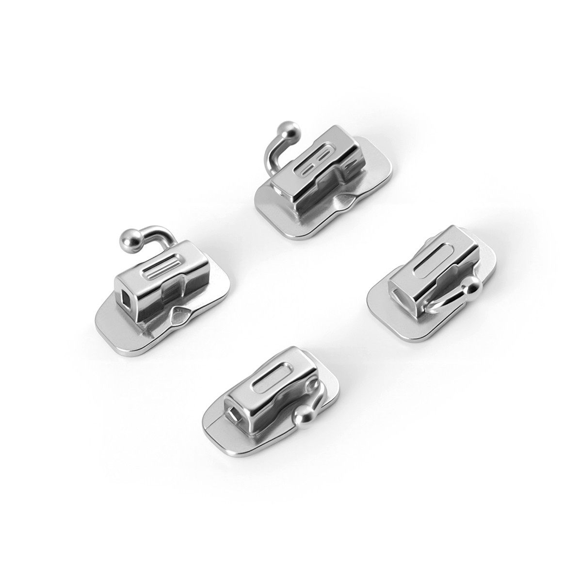 50Set Dental Tubos bucales de ortodoncia 1er 2nd molar Buccal Tubes MBT Roth 022