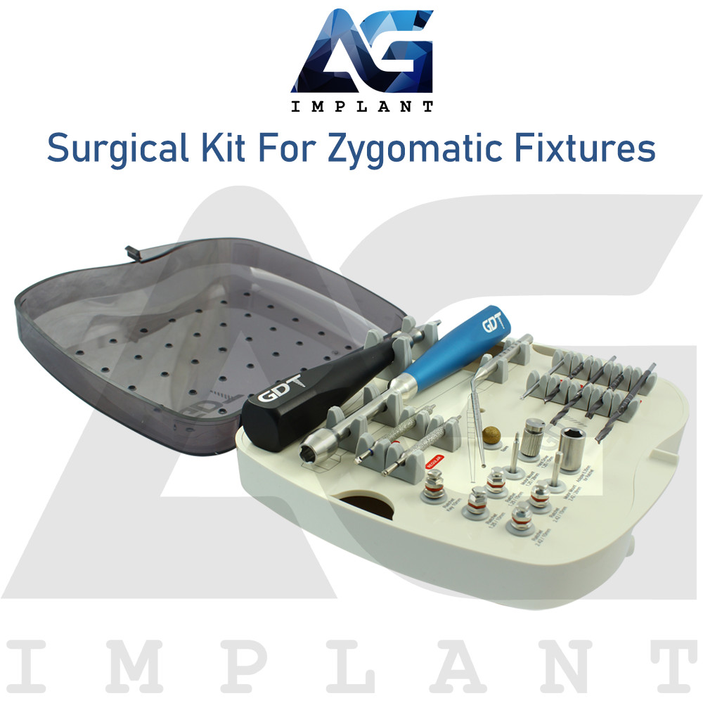 Surgical Kit For Zygomatic Fixtures Stainless Steel Tools Int Hexagon 2.42
