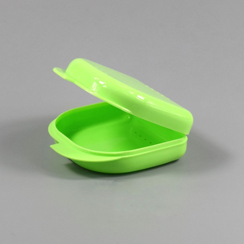 Dental Retainer Boxes Denture Case Mouthguard Containers Box Mouthguard Holder