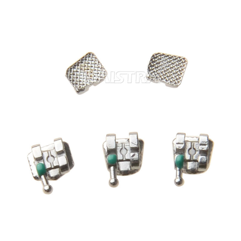 1-100X Dental Orthodontic Brackets Mini/Standard Roth MBT 022/018 Hooks 3/345