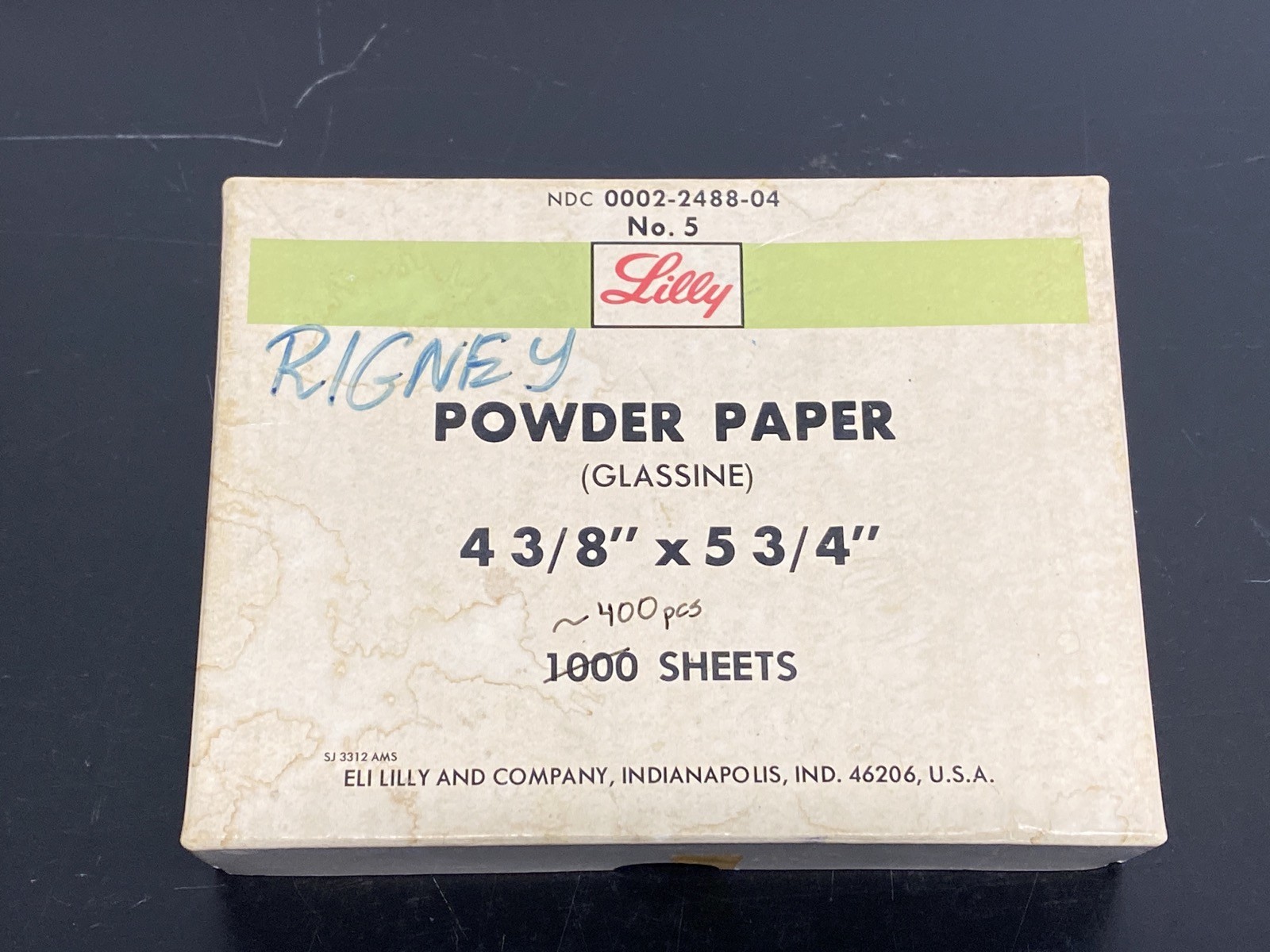 Lot of Powder & Glass Filter Paper Grade 691 696 Size 4.25cm 11cm 90mm 4.3×5.75″