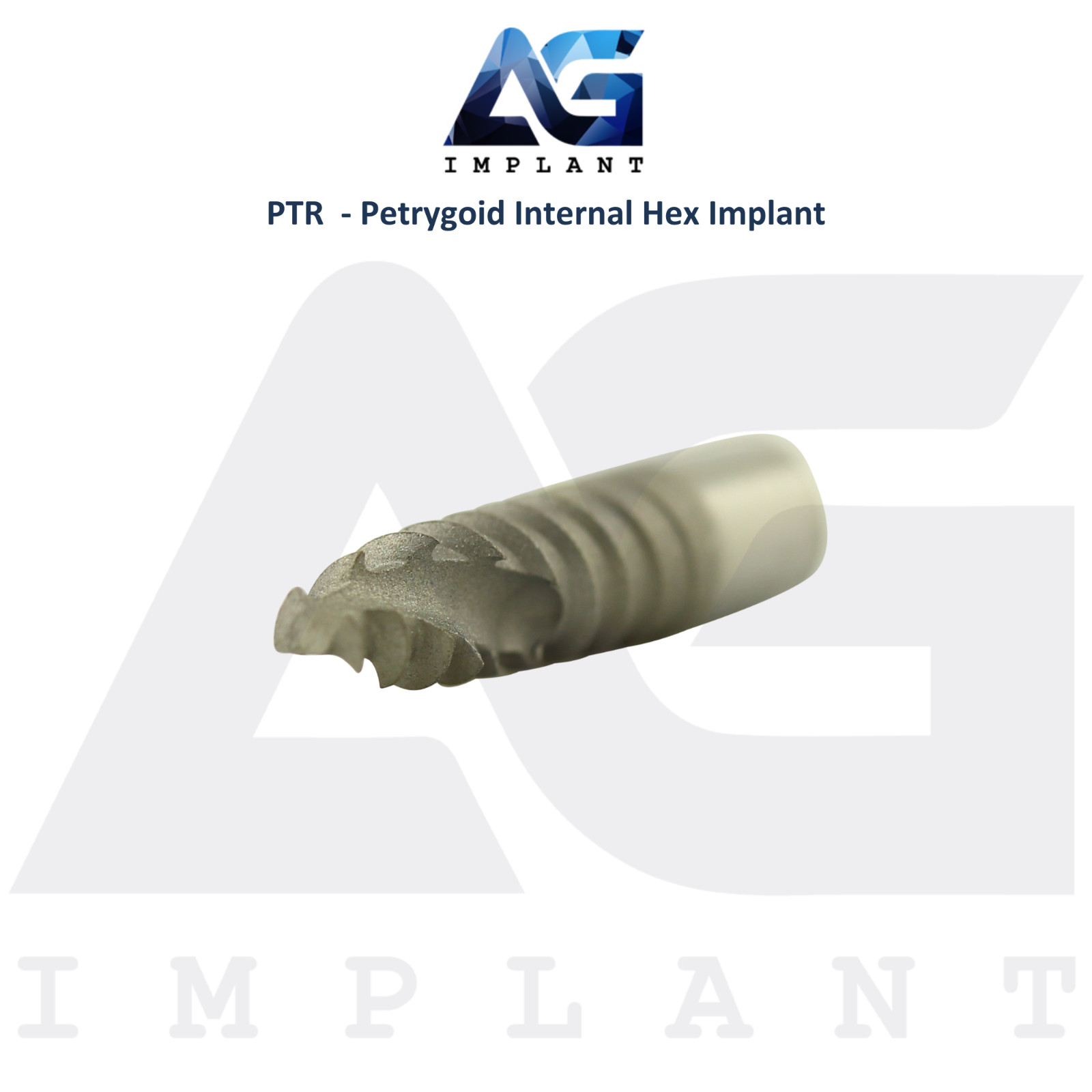 5 PTR – Petrygoid Int Hex Dental Fixture 2.42mm Connection System Ø4.2mm RBM