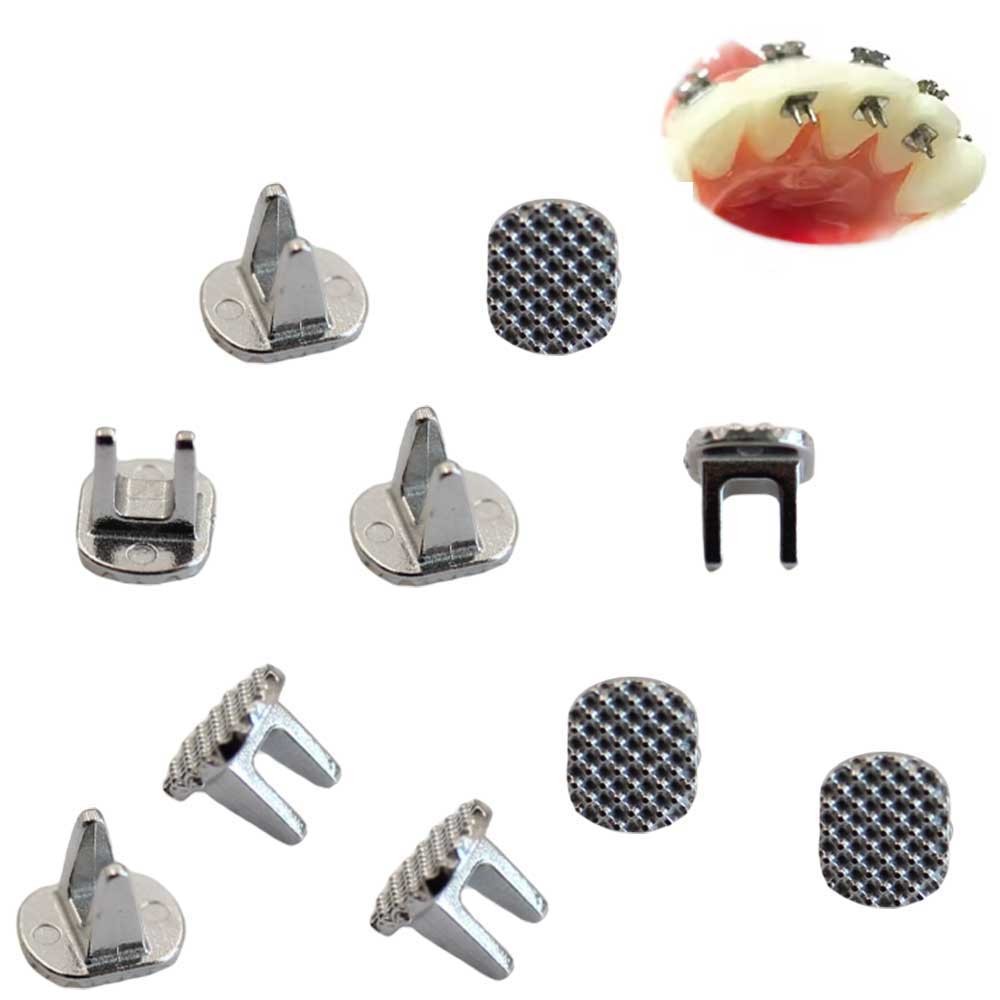 Dental Ortho Bite Turbos Openner Tongue Tamers Monoblock Bondable Hinge 10 Packs