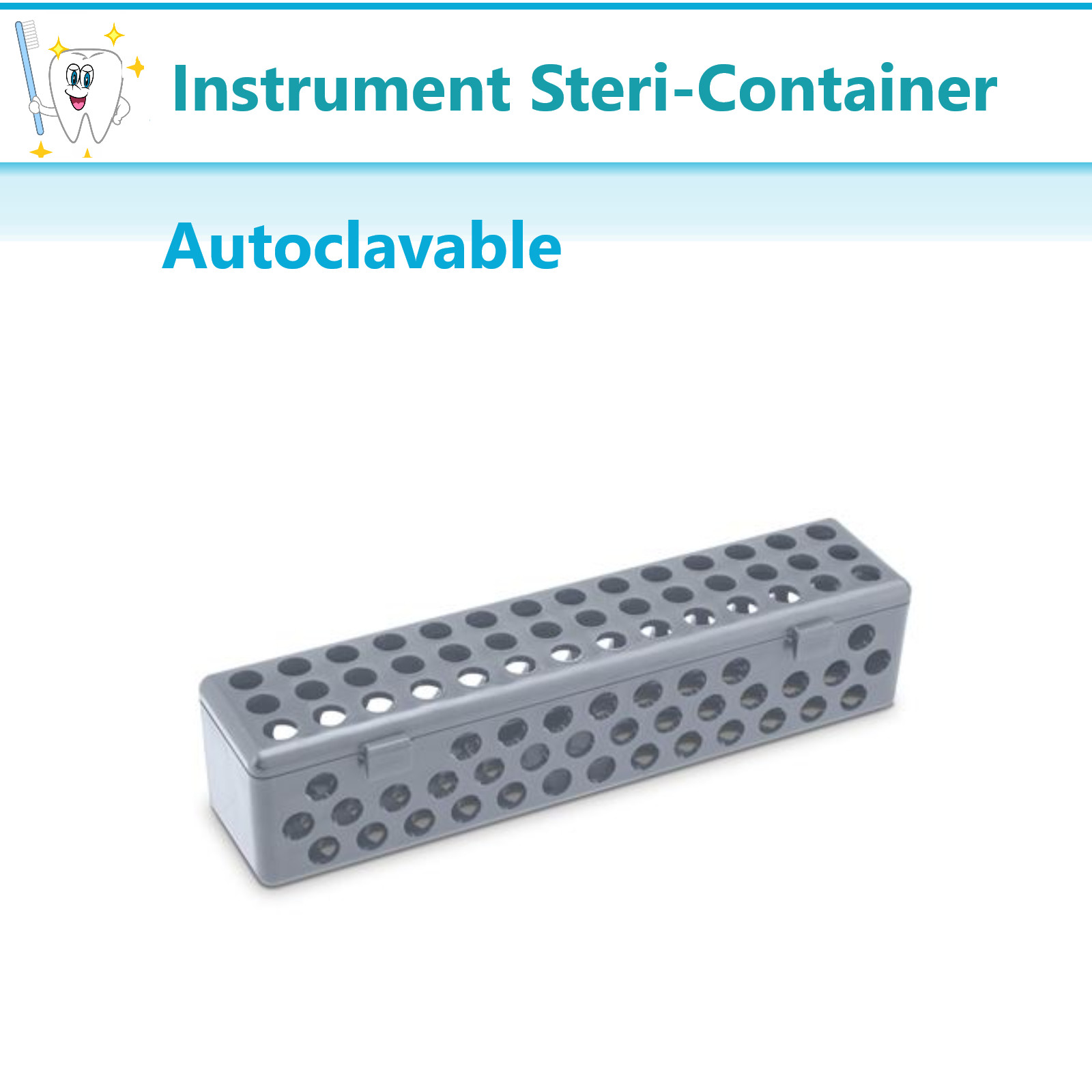 Dental Surgical Medical Instrument Sterilization Plastic Cassette Autoclavable