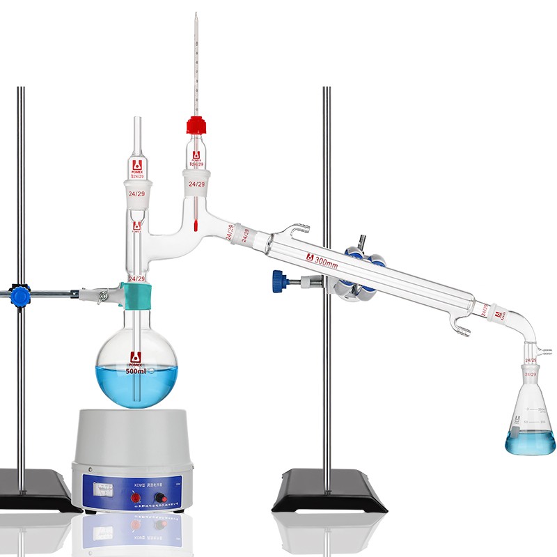 High-Performance Vacuum Distillation Glass Set 250ml-1000ml Lab Supply ca