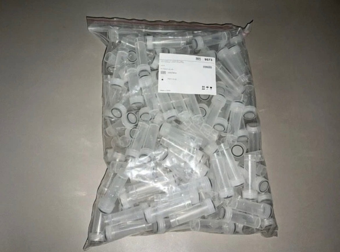 2000x 5mL Cryovial Screw Cap Transport Tubes Self Standing Sterile Clear NEW!!!