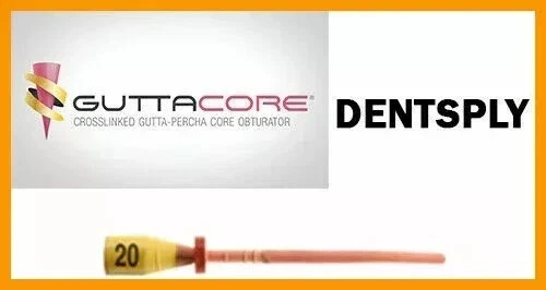 GUTTACORE OBTURATORS SIZE #20. OF 30 OBTURATORS TULSA DENTAL