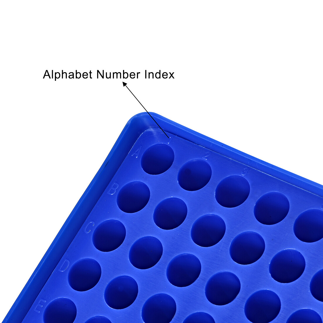 Centrifuge Test Tube Rack 96 Wells for 1.5ml Micro-centrifuge Tubes 11.5mm Dia