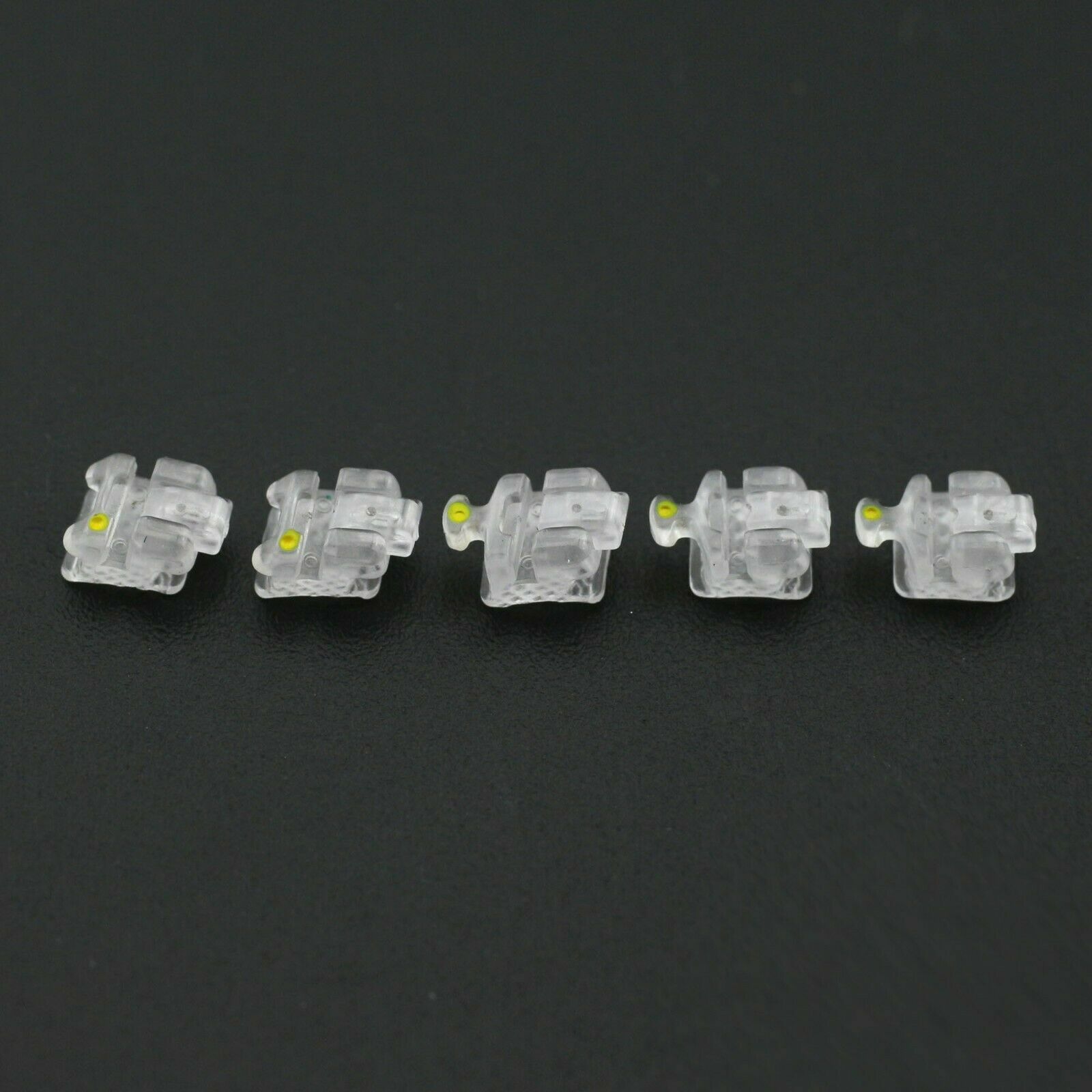 Orthodontic Damon Clear Self Ligating Brackets Ceramic Braces Roth MBT 022 345H