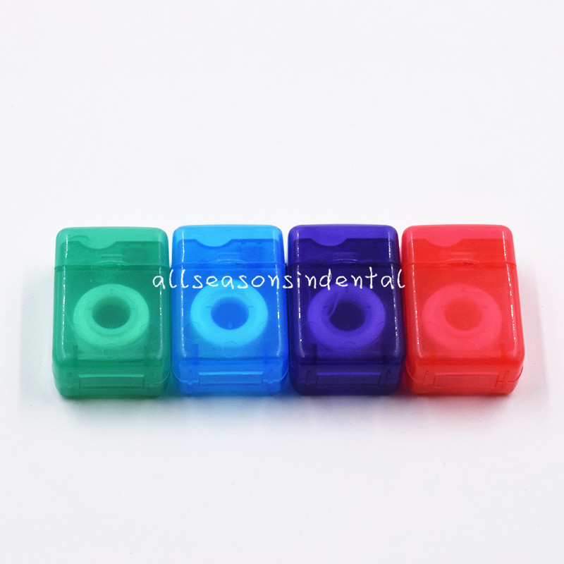 4 Colors Dental Orthodontic Brush Ties Toothbrush Brush Floss Oral Care Kit