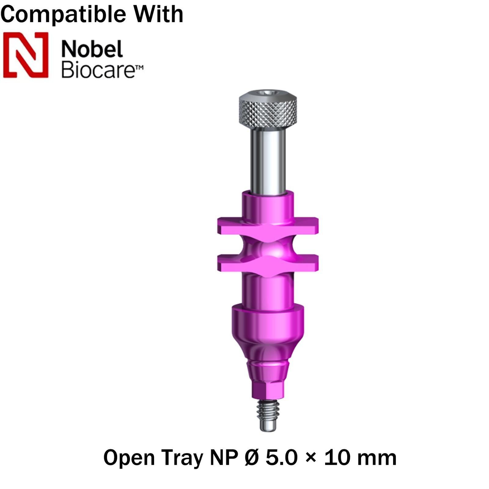 Dental Impression Transfer Coping Open Closed Tray Analog NP RP fit Nobel Active
