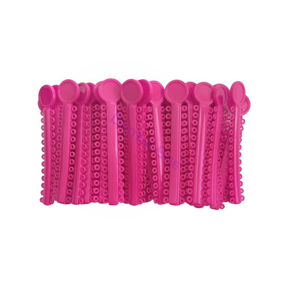1040Pcs Dental Orthodontic Ligature Ties Elastic Rubber Bands for Brackets Brace