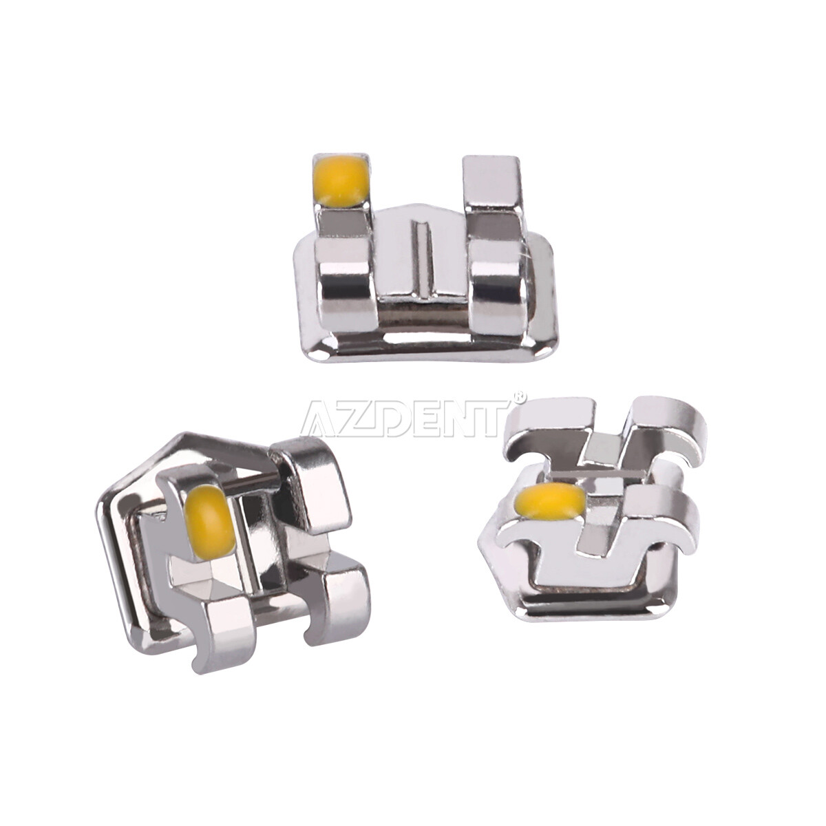 10Packs Dental Orthodontics Bracket Braces Standard Roth.022 Hooks 345 AZDENT
