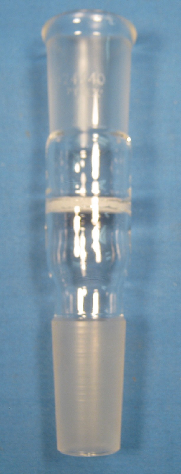 PYREX FRITTED BUMP TRAP “C” 24/40 FREE SHIPPING 70