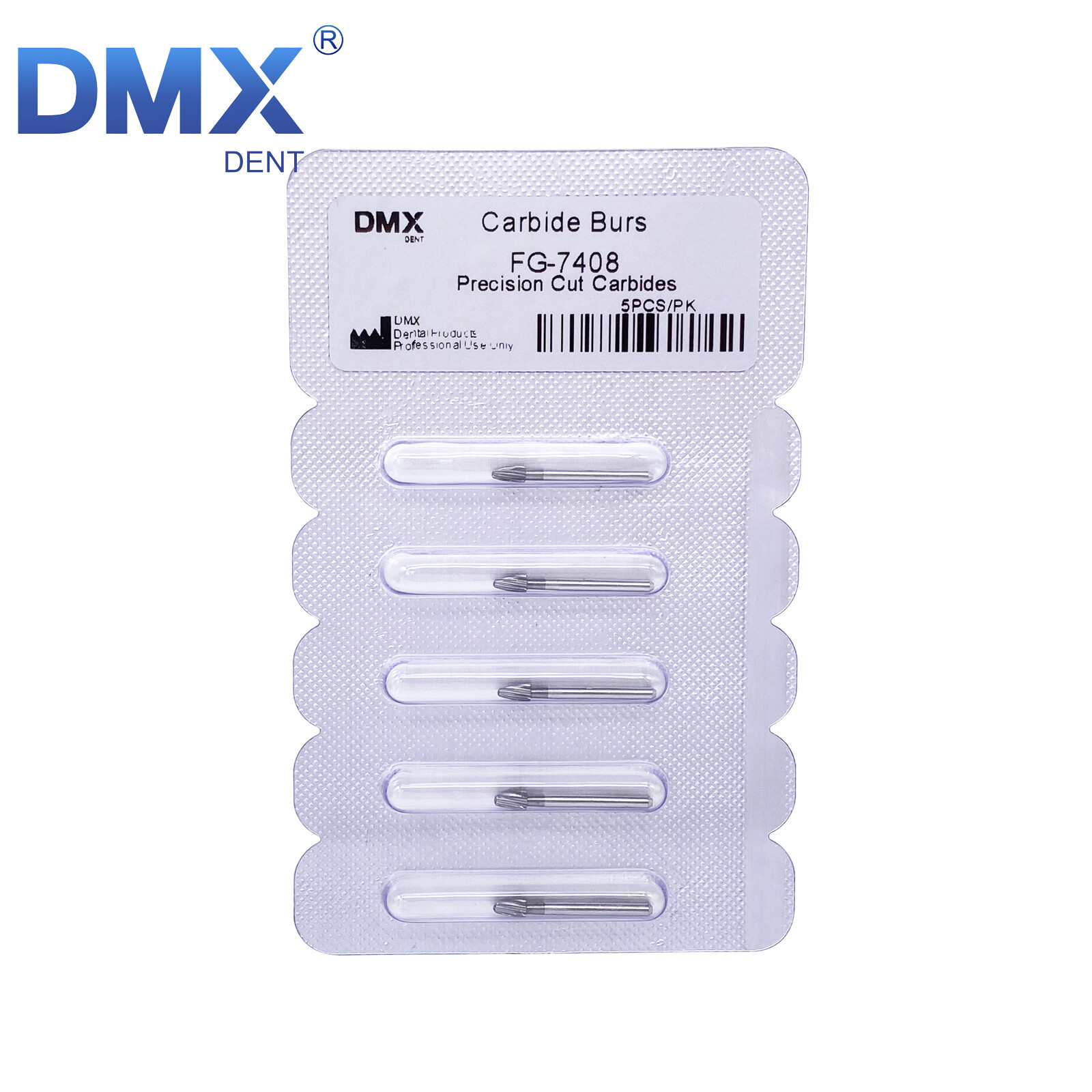 Dental Carbide Burs Trimming & Finishing Egg Football FG/RA 7404 7406 7408