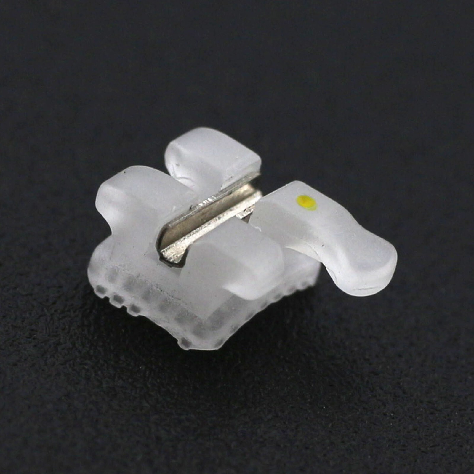 Orthodontic Bracket Ceramic Metal Slot Aesthetic Braces Roth 018 022 3M Clarity