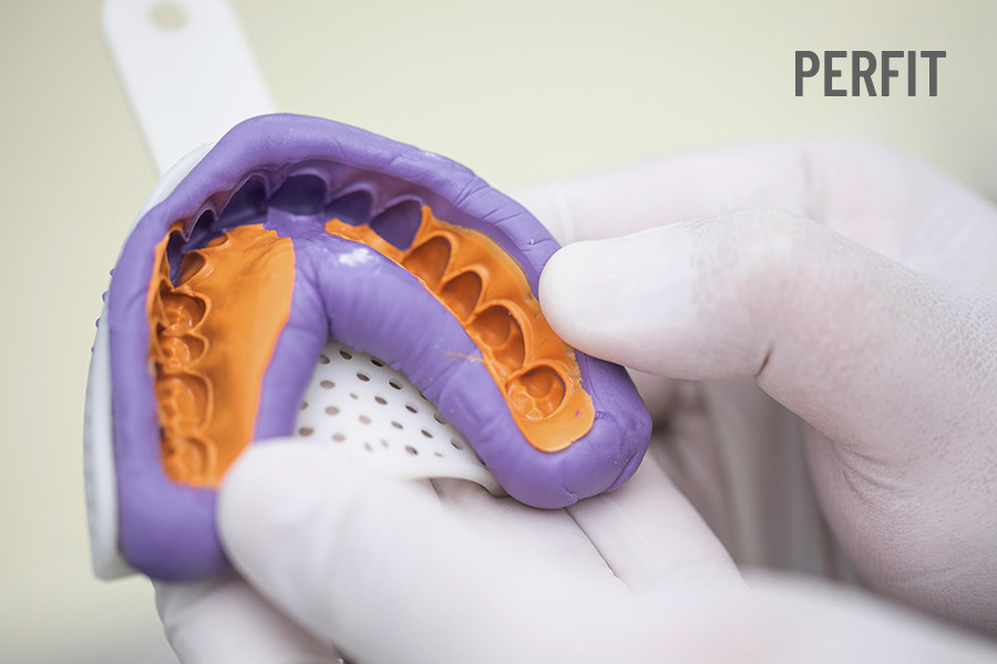 VPS PVS Dental Impression Silicone Material Putty + Light Body Fast/Normal Set