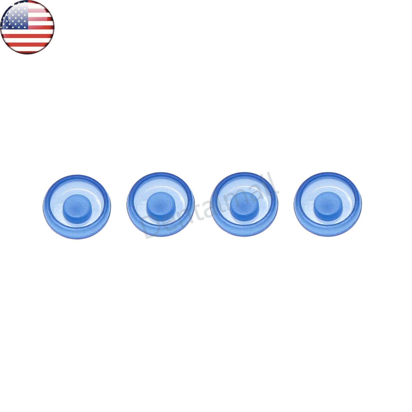 US Dental Universal Overdenture Retention Implant Caps 1.2Lbs Blue