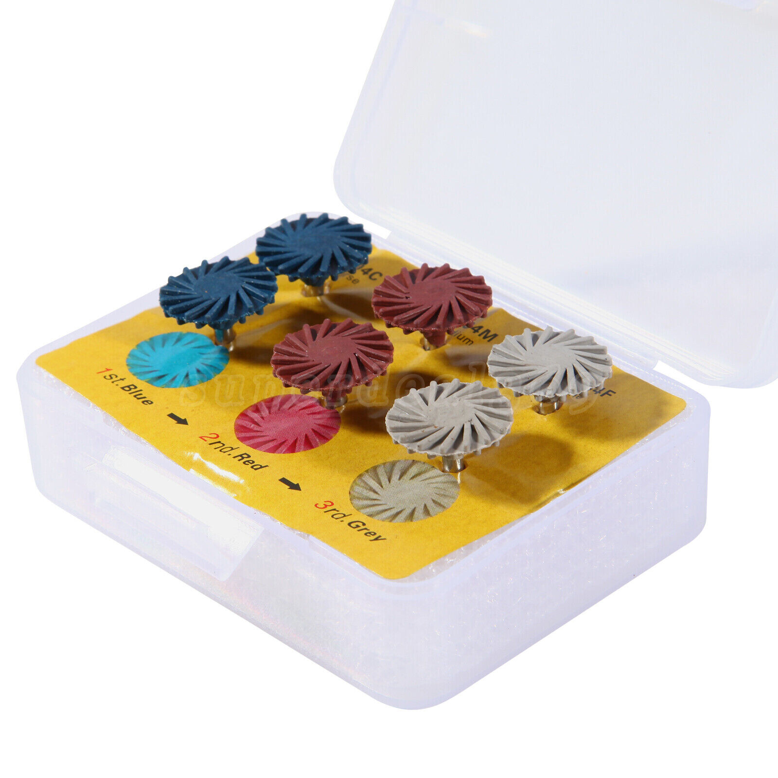 Dental Composite Polishing Diamond RA Disc 14mm Wheels Coarse Medium Fine OR