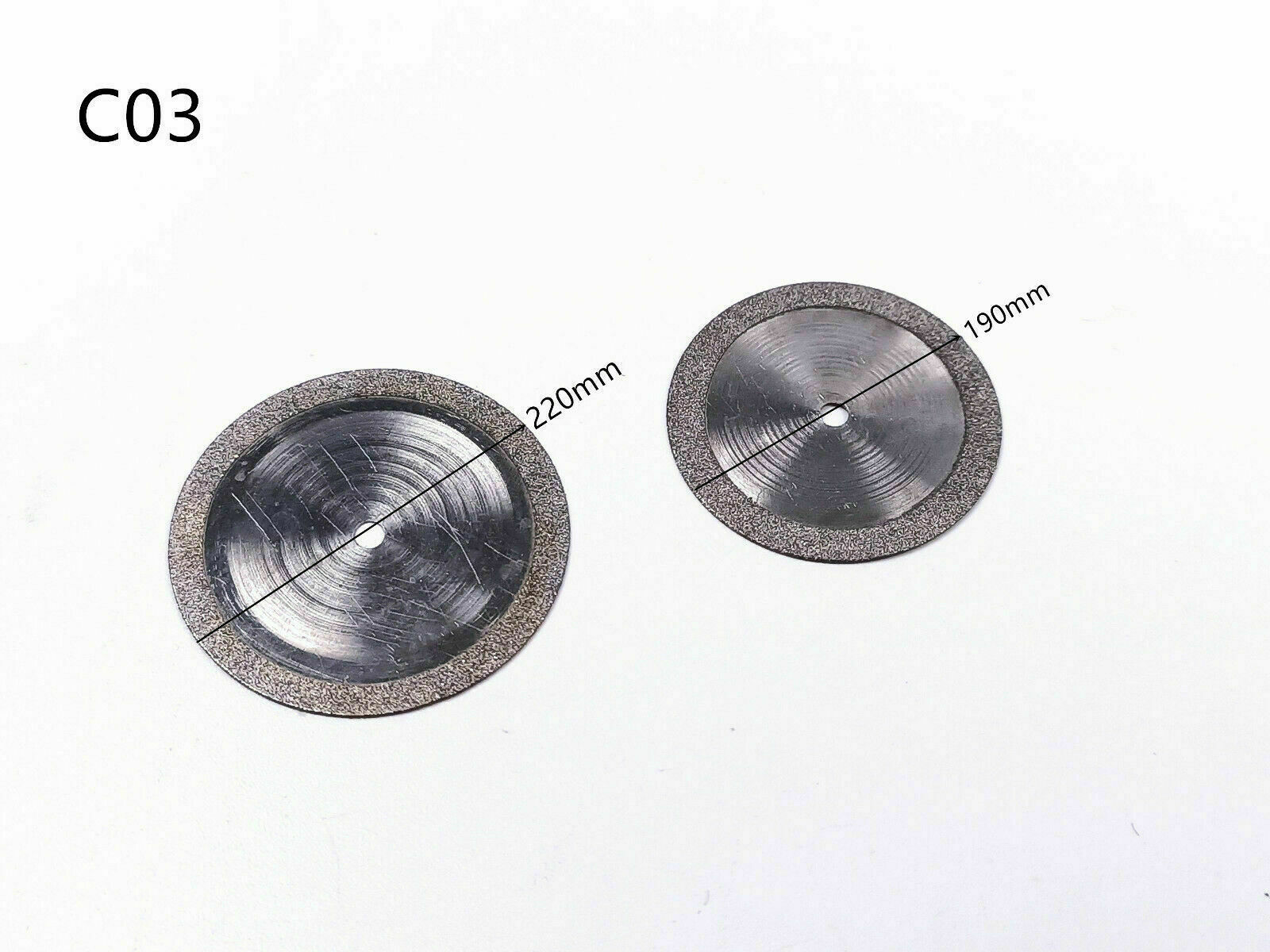 Dental Lab Porcelain Teeth Polishing Diamond Plaster Discs Cutting Bur 190/220mm