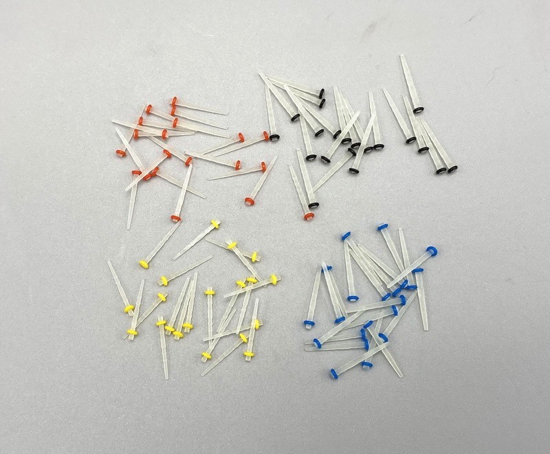 Quartz Fiber Post Dental Fiber Posts Teeth Restorative 1.2/1.4/1.6/1.8mm 200pcs