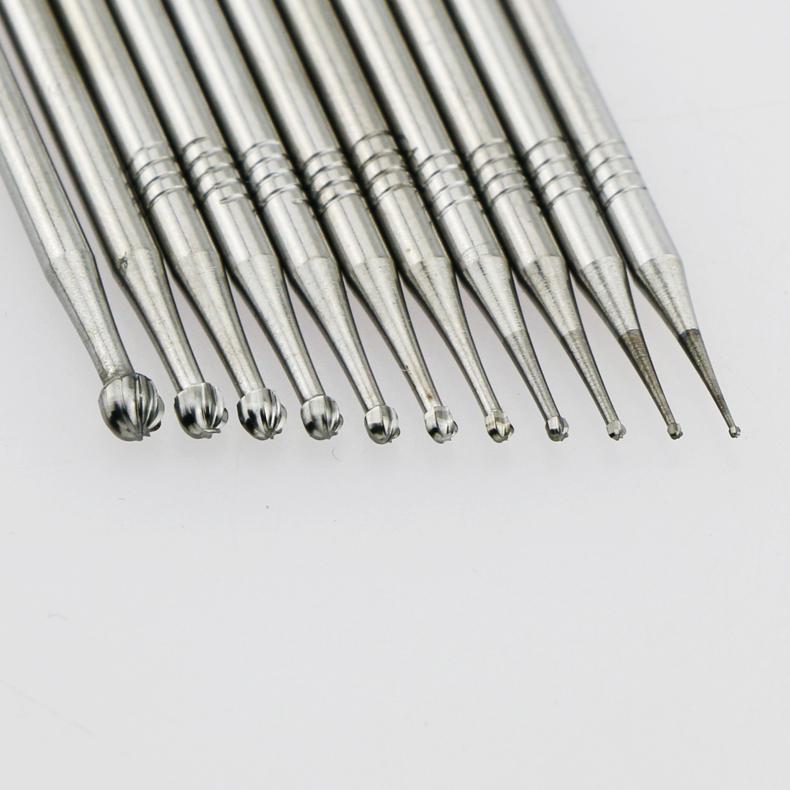 SBT Round Dental Burs Tungsten Carbide Straight Handpiece HP 1/2 1/4 1 2 – 8 10