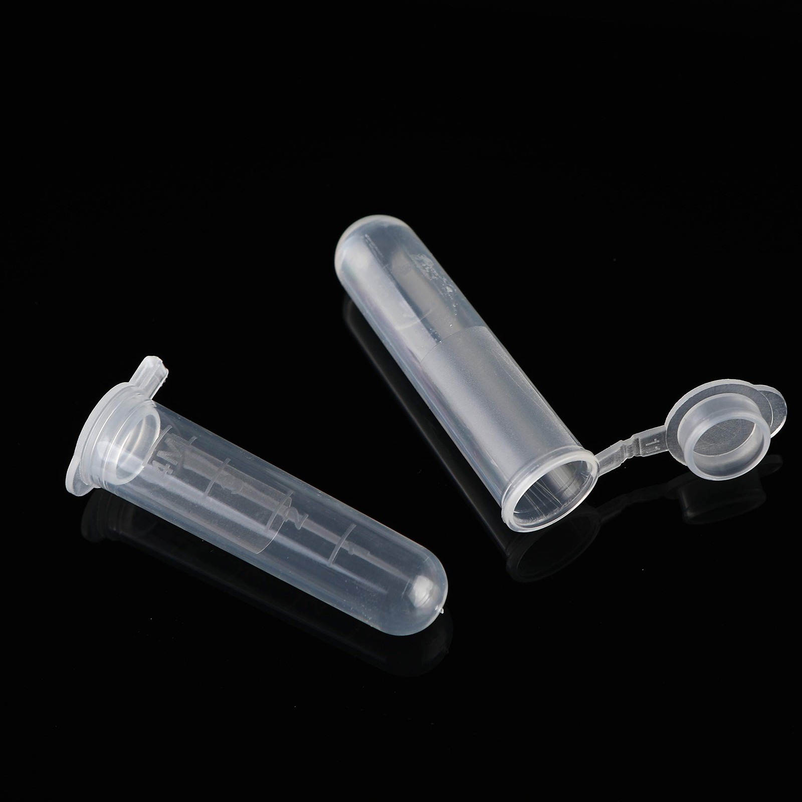 50 Pieces 5 ml Plastic Sample Vial Bottle Tubes for Storage Container Beads L…