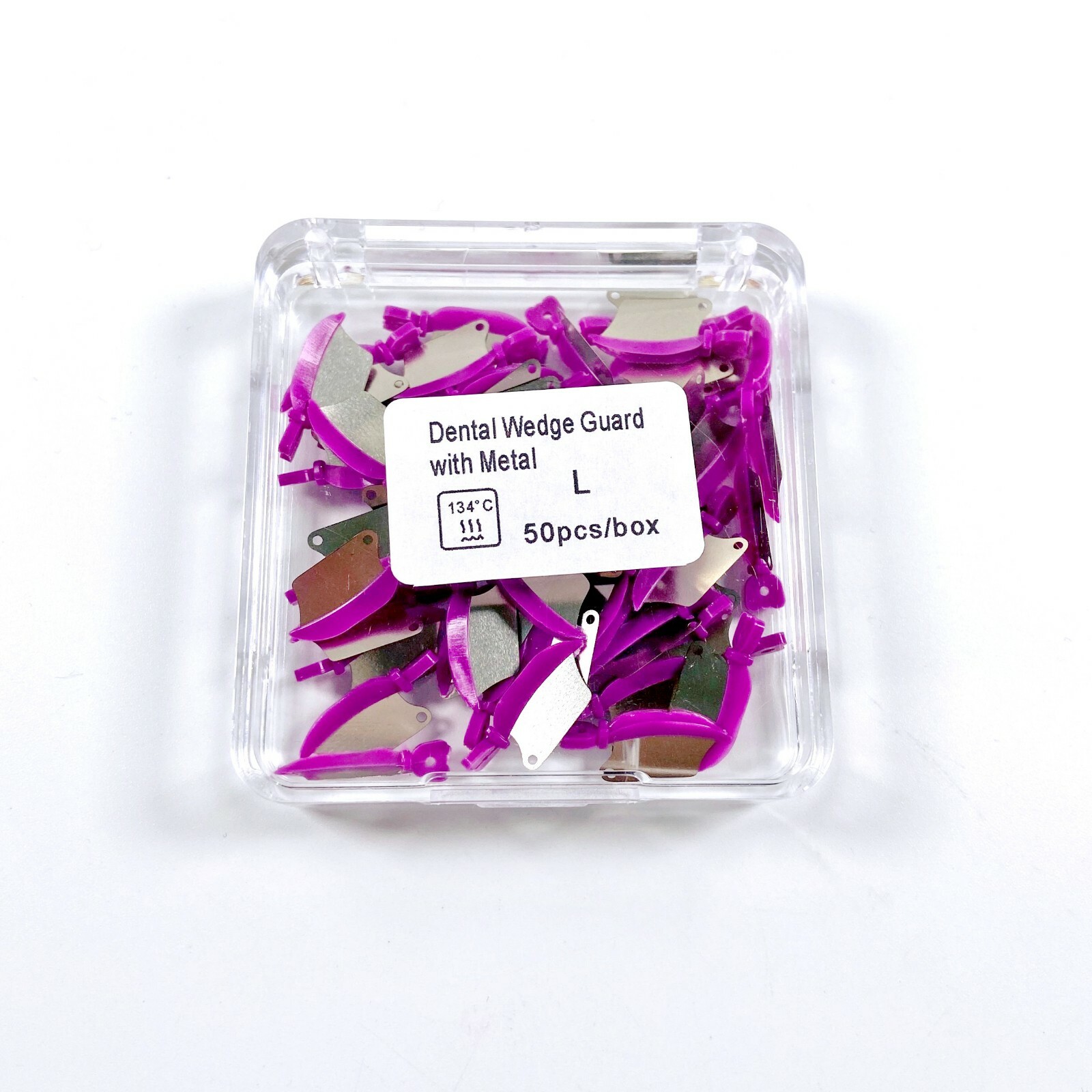 Dental Fender Interproximal Wedges Matrix Blade Guard with Metal L/M/S 50pcs/Box