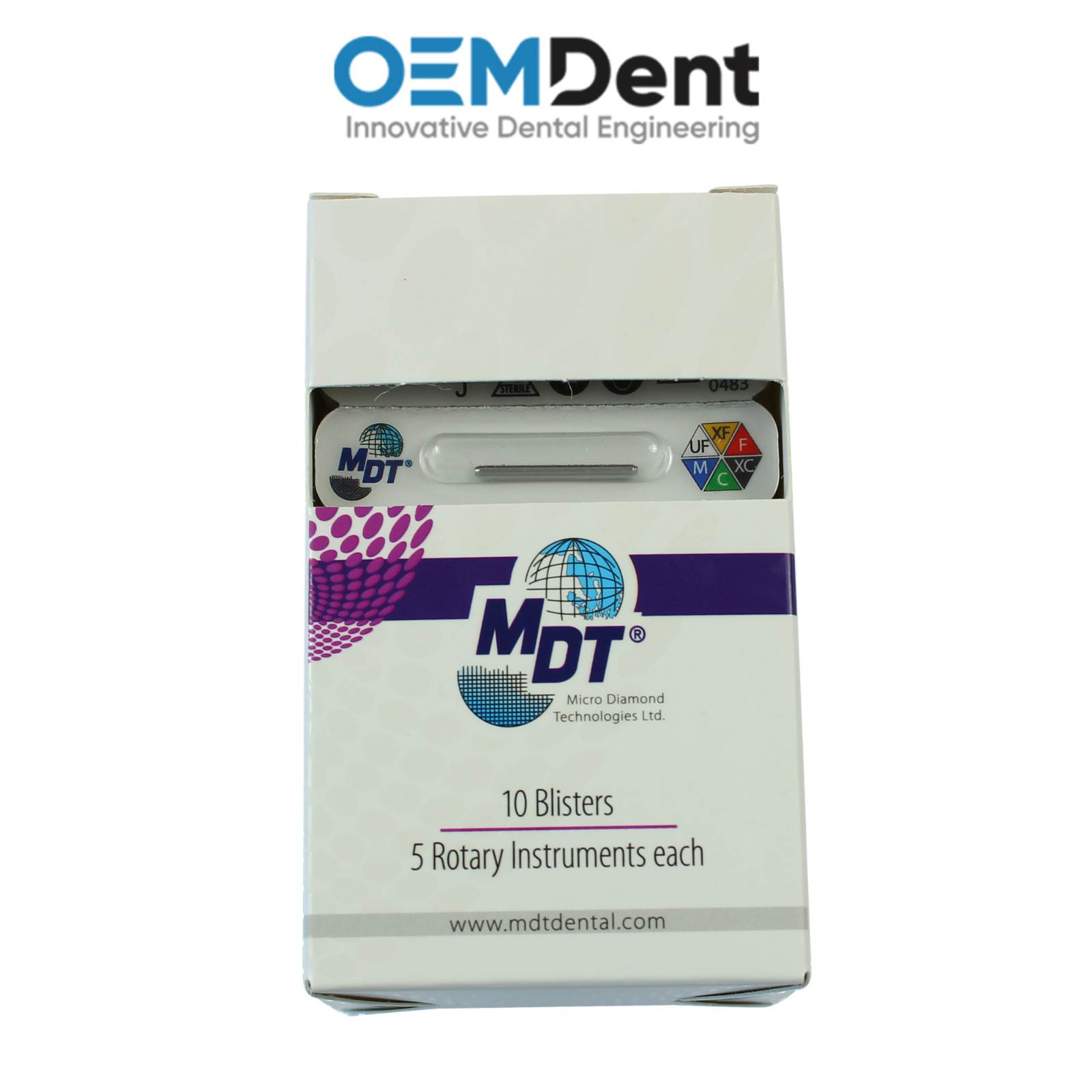 MDT FG Diamond Burs Round End Cutting 179 Crown Prep Contour Smooth Restorations
